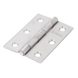 Bisagras rectangulares Hermex acero inoxidable