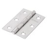 Bisagras rectangulares Hermex acero inoxidable