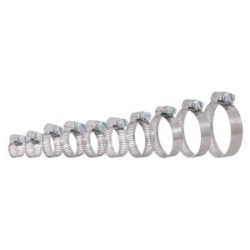 Abrazaderas reforzadas Fiero de acero inoxidable de 3/8” a 1-1/2”