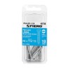 Blíster con 10 tornillos para lámina Fiero 8 x 1-1/2“ Mod. PILA-8X1-1/2A
