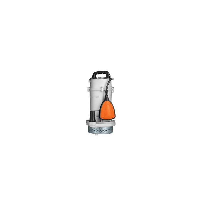 Bomba sumergible metálica para agua limpia uso rudo Truper 1 HP Mod. BOS-1LPX