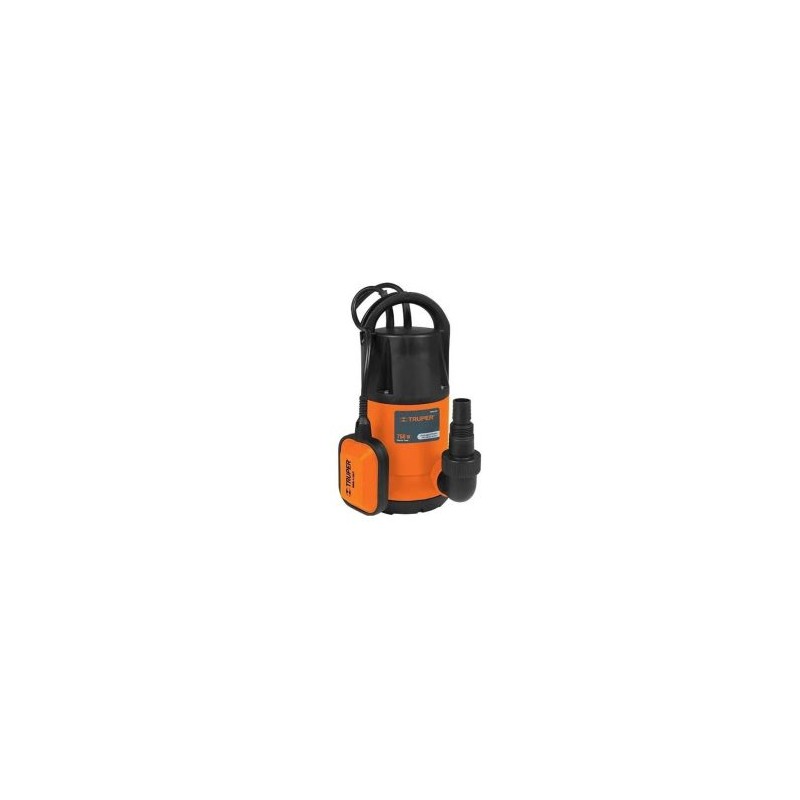 Bomba sumergible plástica para agua limpia TRUPER 1/2 HP Mod BOS-1/2LP