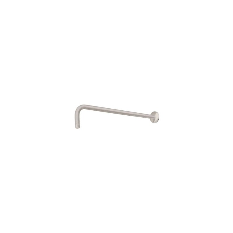 Brazo y chapetón para regadera Foset Riviera 50 centímetros satinado Mod. BCH-750N
