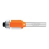Brocas para router corte recto con balero Truper